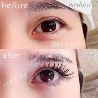 マツエク・マツパ nashira恵比寿 まつ毛&眉毛サロンのマツエク・マツパデザイン