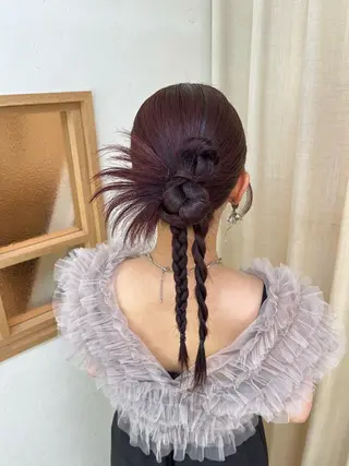 ヘアアレンジ 参列・イベントヘア♡ ゆいなのヘアスタイル