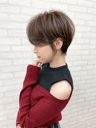 ショート 松尾 祐輝のヘアスタイル