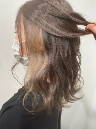 カラー 🎀暖色/オリーブ カラー🎀seinaのヘアスタイル