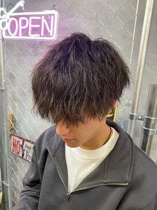 パーマ メンズ メンズサロンLOSS /rintaroのヘアスタイル