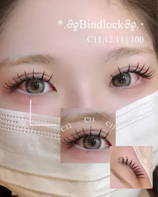 マツエク・マツパ CLALA Misakiのマツエク・マツパデザイン