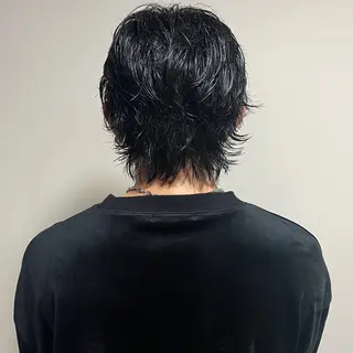 パーマ メンズ なな/ICI/レイヤ ーパーマ/上前津のヘアスタイル