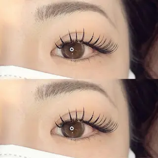 マツエク・マツパ Runon 堀内💗パリジェンヌのマツエク・マツパデザイン