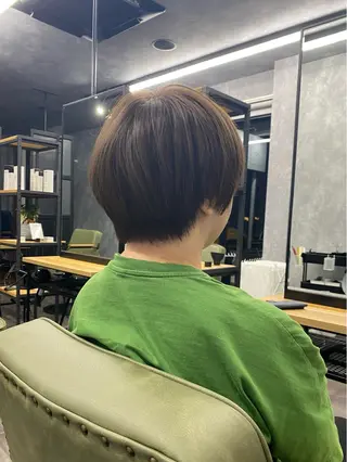 ショート 郷原 奈々のヘアスタイル