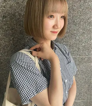 ショート カラー 足立 武巳(金山Ciel)のヘアスタイル