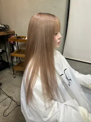 森田楓乃/上前津/ 大須/ブリーチカラーのヘアスタイル