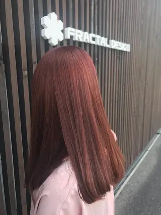 ロング カラー 山口 紗弥のヘアスタイル