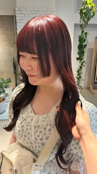 カラー hiromi 𖠶𖠶♪のヘアスタイル