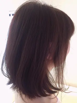 ミディアム カラー パーマ ヘアアレンジ ✨ハイクオリティ✨ 山本香也のヘアスタイル