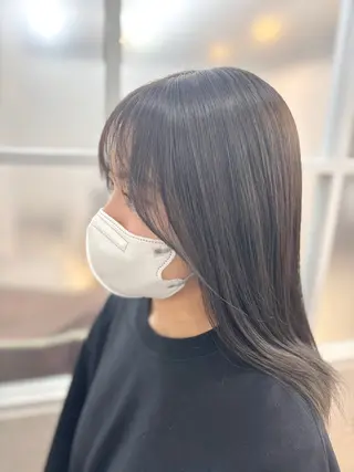 ミディアム カラー 鈴木 陸哉のヘアスタイル