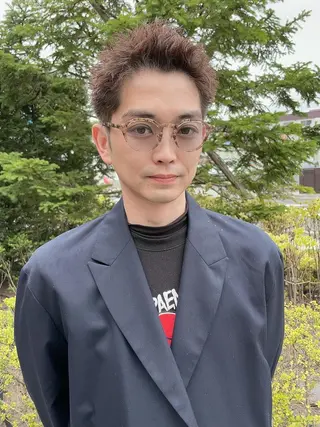 ショート カラー パーマ kohei 【期間限定募集】のヘアスタイル