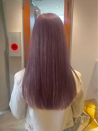 ロング カラー レイヤー🩵透明感 ೀユイ🌙のヘアスタイル