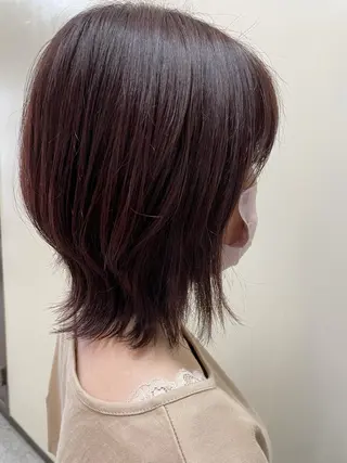 ミディアム 吉村 夏椰のヘアスタイル