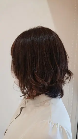 ショート カラー パーマ 林慶吾/ショート /ダメージレスカラーのヘアスタイル