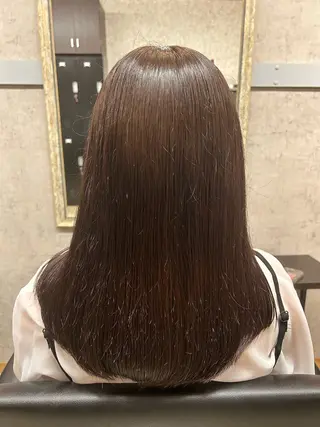 ミディアム 青柳 若奈のヘアスタイル