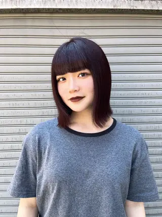 ミディアム TaNa. 笑南(えみな)のヘアスタイル