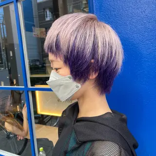 ショート 🫧艶髪/ブリーチ 🐳honami🫧のヘアスタイル