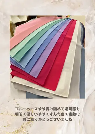 パーソナルカラー診断 自由が丘💐ブルームのその他イメージ
