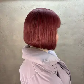 ショート カラー パーマ ヘアアレンジ 艶髪/髪質改善/縮毛 masae🌼のヘアスタイル
