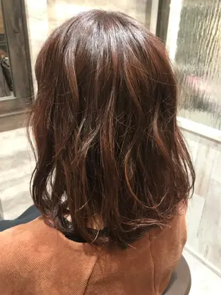 ミディアム カラー Blanco Color&Careのヘアスタイル
