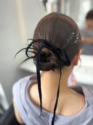 ヘアアレンジ ゆめな/ヘアセット /ワンカラー💗🫧のヘアスタイル