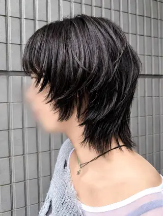 ミディアム 韓国レイヤー 🎀ダブルカラーのヘアスタイル