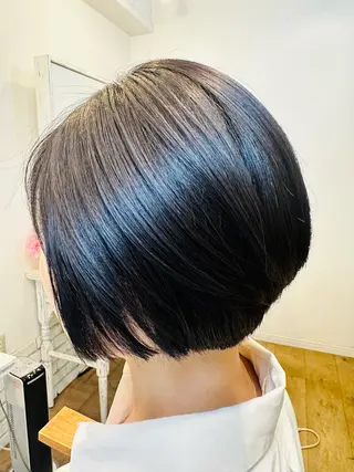 ショート カラー BANDE 水崎 悟のヘアスタイル