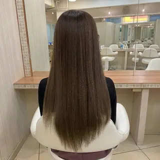 ロング カラー 具志 真理子のヘアスタイル
