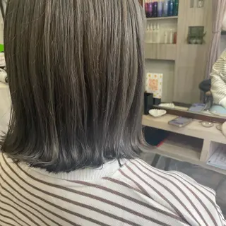 ミディアム カラー 吉村 夏椰のヘアスタイル