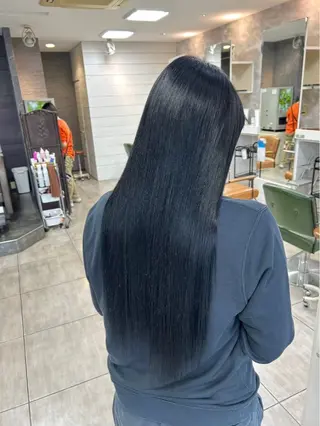 ロング カラー 本尾 空大のヘアスタイル