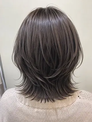 ミディアム カラー 野呂 隼人のヘアスタイル