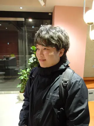 カラー メンズ 前野 早紀のヘアスタイル