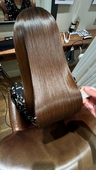 セミロング 佐藤 宰 OZ桑野店のヘアスタイル