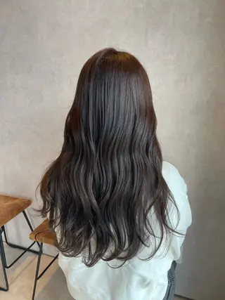 ロング カラー イトウ ミユのヘアスタイル