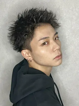 ショート スパイキーショート 浦和メンズ美容師のヘアスタイル