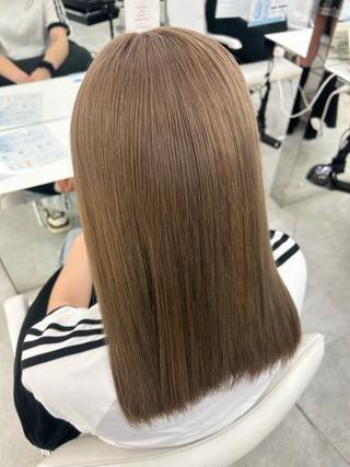 セミロング 🤍透明感艶カラ ー🫧あこ🎀のヘアスタイル