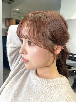 ロング 透明感カラー🇰🇷 レイヤー✨桑原　研太のヘアスタイル