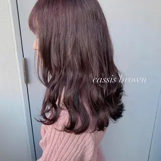 ショート カラー 抜け感レイヤー︴ ニュアンスカラーのヘアスタイル