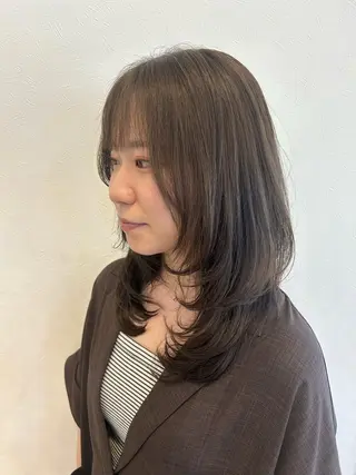 セミロング 🌷奥村 美由紀🌷のヘアスタイル