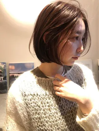 ショート カラー 砂原 ひよりのヘアスタイル