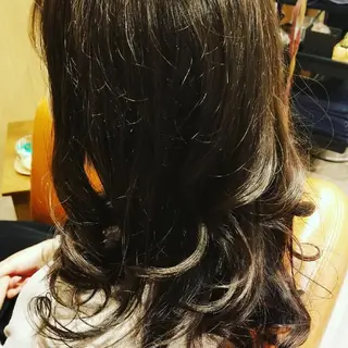 ロング カラー spa hair ark 富井直美のヘアスタイル