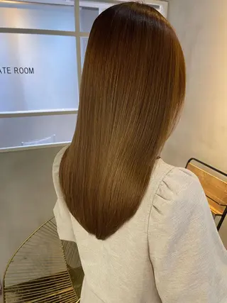 ロング 梅本 有希のヘアスタイル