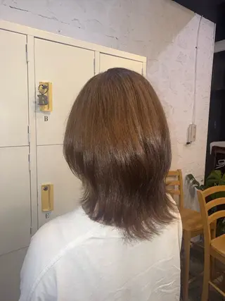 カラー 🍀ブリーチ艶カラー わか🍀のヘアスタイル
