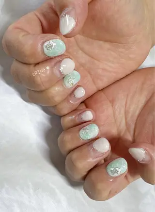 ネイル tRING* しいの木台のネイルデザイン