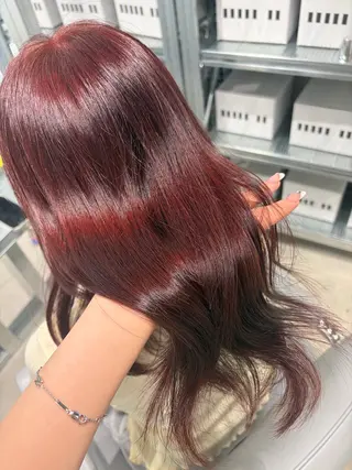 ミディアム カラー ダブルカラー/レイヤ ーカット 🤍ゆきなのヘアスタイル