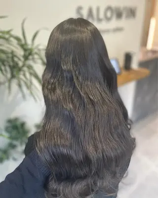 ロング 髪質改善&美髪カラー ボブ&ロングRINのヘアスタイル