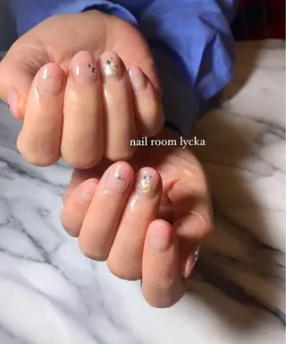 ネイル ネイルルームリッカ 𝐦𝐚𝐲𝐮のネイルデザイン