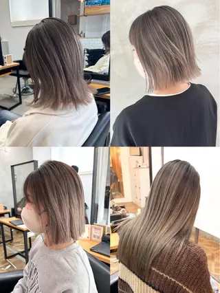 セミロング カラー 🫧透明感カラー🫧 OIKAWAのヘアスタイル