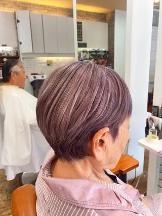 ショート 井手口 沙樹のヘアスタイル